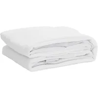 VidaXL Matratzenschoner Weiß 160x200 cm Wasserdicht