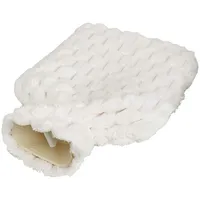 Mojawo Wärmflasche Plüschbezug 31x20cm-M950758-Creme