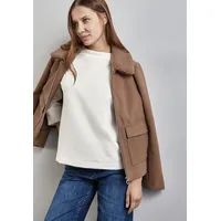 STREET ONE Langarmshirt in lucid white | Gr.: 40