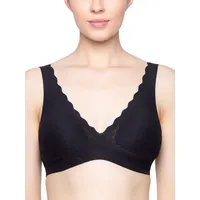 SLOGGI Damen ZERO Feel Lace Bralette Bustier, Black, XS