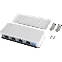 Exsys EX-1329 Ethernet, RJ45 4x Netzwerkadapter, Weiss