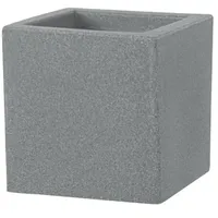 Teraplast Pflanzgefäße SCHIO CUBO Smoke graumeliert 30 x 30
