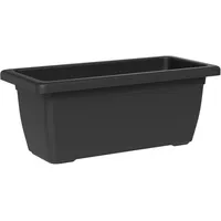 Teraplast TeraPlastTM Pflanzkasten TIKAL Ash anthrazit rechteckig 52 cm
