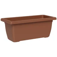 Teraplast TeraPlastTM Pflanzkasten TIKAL Clay braun rechteckig 62 cm