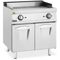 Royal Catering Doppel-Elektro-Grillplatte - 10,8 kW - geriffelt -