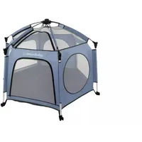 Dreambaby Laufstall mit Pop-Up Funktion, 6eckiger Reiselaufstall mit Dach
