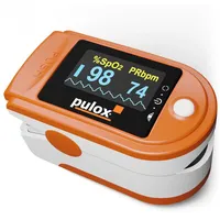 PULOX PO-200 Solo in Orange Fingerpulsoximeter für die Messung
