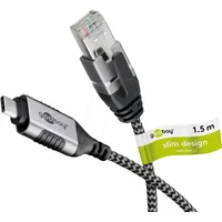 Goobay 74402 USB 3.1 type A, RJ45 1,5 m