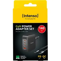 Intenso Power Adapter W140A3C GaN + C520C Kabel