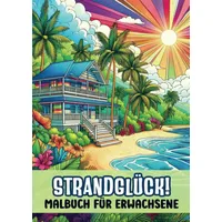 Bookmundo Malbuch für Erwachsene 25 Malvorlagen Strandglück