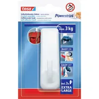 Tesa Klebehaken Powerstrips XL Rechteckig Weiß