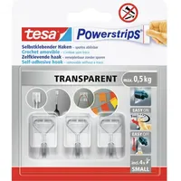 Tesa Powerstrips Klebehaken für max. 0,5 kg, 3,5 x