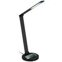 Briloner - LED Schreibtischlampe Tischlampe, Büro Induktive Ladefläche, dimmbar,