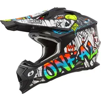 O'Neal Oneal 2SRS Rancid Offroad-helm - Black / White