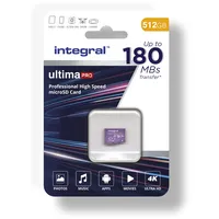 Integral Micro SDXC-Card 512GB Classe 10 UHS-I V30 A2