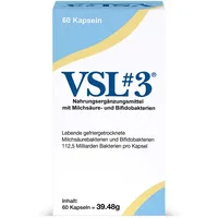 Heilpflanzenwohl VSL3 Kapseln Hochdos. Milchsäure+Bifidobakterien 60 st
