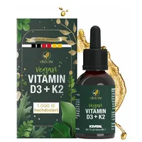 Vitactiv Natural Nutrition Vitamin D3 + K2 Tropfen