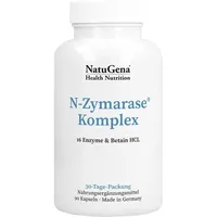 NatuGena N-Zymarase Komplex, 16 verschiedene Enzyme, Betain, Bromelain &