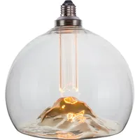 Enovalite LED Filament Leuchtmittel, Mountain Globe, E27, 3.5W, 120lm,