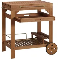 Merxx Kombiwagen, BxHxT: 75 x 84 cm, EukalyptusHolz -