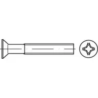 Industrial Quality Supplies ISO 7046 Form C Senkkopfschraube M5x40
