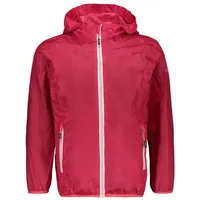 CMP Jacket Rain Fix Hood Mädchen rot - 128