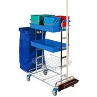 FloorStar Reinigungswagen PW 3 verchromt 1 St.