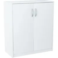Matkam Kommode Weiß, 74x85x35 cm, Wohnzimmer, Kommoden & Sideboards,
