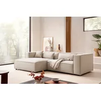 LeGer Home by Lena Gercke Ecksofa "PIARA mit Kedernaht,