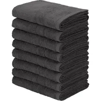 MY HOME Inga Handtuchset 50 x 100 cm grau