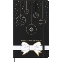 Moleskine Holiday Notizbuch, L/A5, Liniert, fester Einband, Schwarz