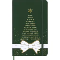 Moleskine Holiday Notizbuch, L/A5, Liniert, fester Einband, Myrtengrün