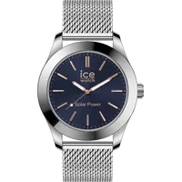 ICE-Watch 023794 Herrenuhr Ice Steel Solar M Dunkelblau