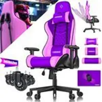 Kesser KESSER® Gaming Stuhl Ergonomisch Bürostuhl mit Kopfstütze &