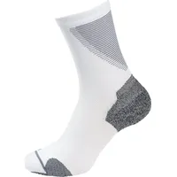 Odlo Ceramicool Run high socken Weiß unisex 36-38, grau|weiß