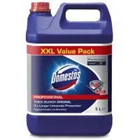 Diversey Domestos Hygienereiniger 5L Classic mit Aktivchlor Dickes Gel-Bleichmittel