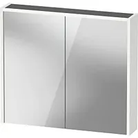 Duravit D-Code Spiegelschrank, DC7106018182000, 800x700 mm, Weiß Matt, mit