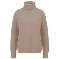 FYNCH-HATTON Rollkragenpullover FYNCH-HATTON, Damen, Gr. XXL, grau (grau taupe),