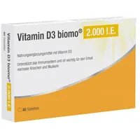 Biomin Pharma Vitamin D3 biomo 2.000 I.E. 60 St.