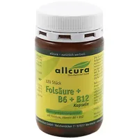 Allcura Folsäure+B6+B12 120 st