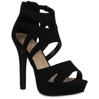 VAN HILL High Heels in Schwarz