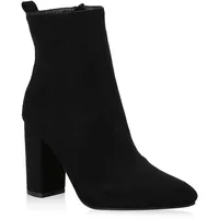 VAN HILL Klassische Stiefeletten in Schwarz