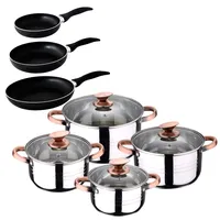 San Ignacio Pk1171 Kochtopfset mit 8 Premiumteilen und 3