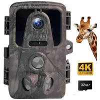 BEWINNER Wildkamera 16MP 1080P Jagdkamera 940nm Infrarot-Nachtsicht Outdoor-Überwachung IP66