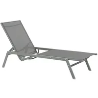Beliani Vernazza Gartenliege 191 x 63 x 94 cm