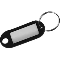 Alco Schlüsselanhänger schwarz 100 Stück