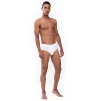 MEY Slip "NOBLESSE", Herren, Gr. XXXL, weiß, Feinripp, Obermaterial: