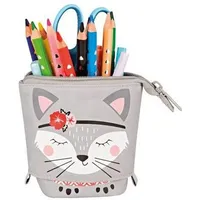 Herlitz Schüleretui Stifteköcher Polyester 140x75mm Kitty | Gr.: onesize