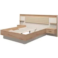 INOSIGN »Modena Liegefläche 160x200cm, FSC-zertifizierter Holzwerkstoff«, (3-tlg., Bett und