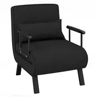 Costway Schlafsessel 4 in 1 gepolstert 80 x 75